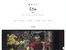 Tablet Screenshot of eon-paris.com